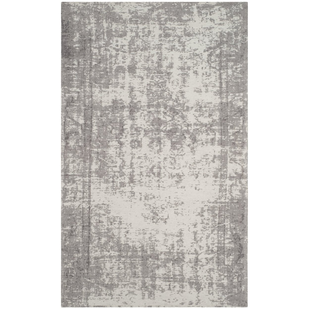 SAFAVIEH Classic Vintage CLV225B Silver / Ivory Rug Image 1