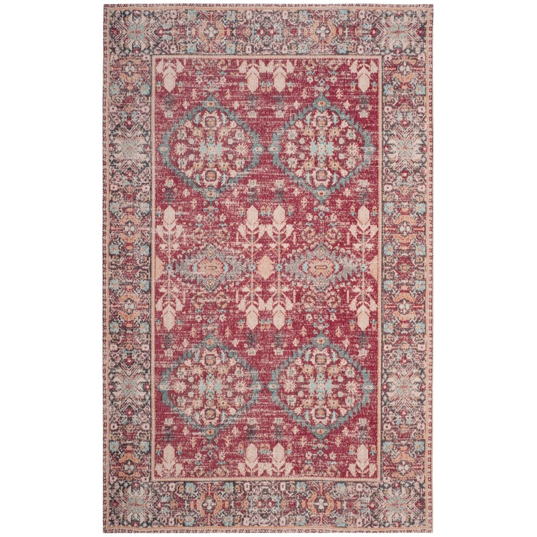 SAFAVIEH Classic Vintage CLV302A Red / Multi Rug Image 7