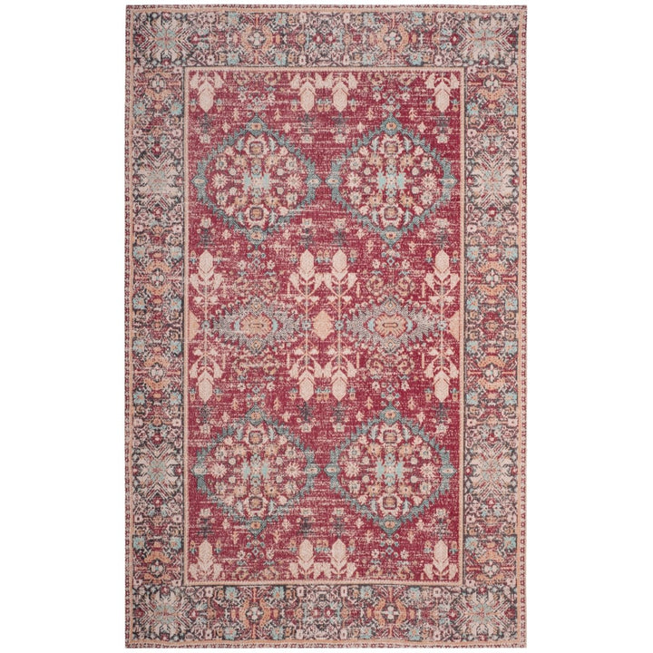 SAFAVIEH Classic Vintage CLV302A Red / Multi Rug Image 1