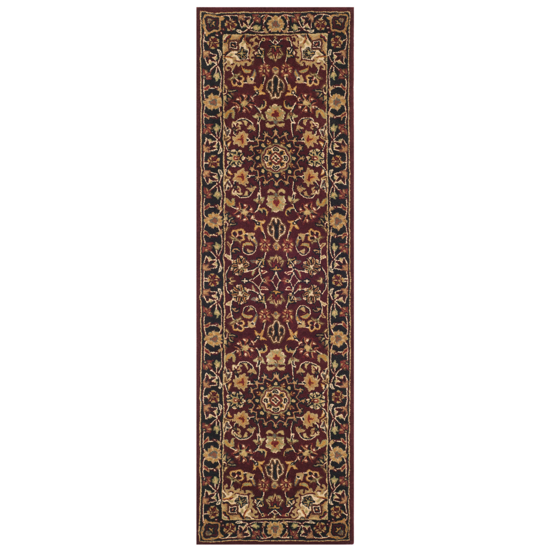 SAFAVIEH Classic CL362A Handmade Burgundy / Navy Rug Image 1