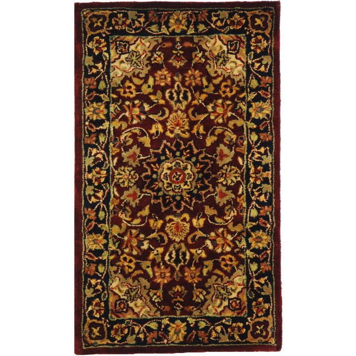 SAFAVIEH Classic CL362A Handmade Burgundy / Navy Rug Image 1