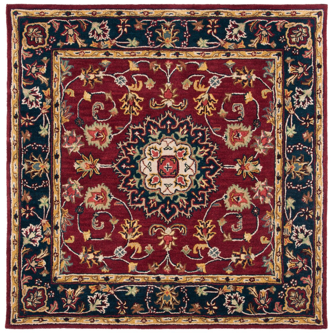 SAFAVIEH Classic CL362A Handmade Burgundy / Navy Rug Image 1