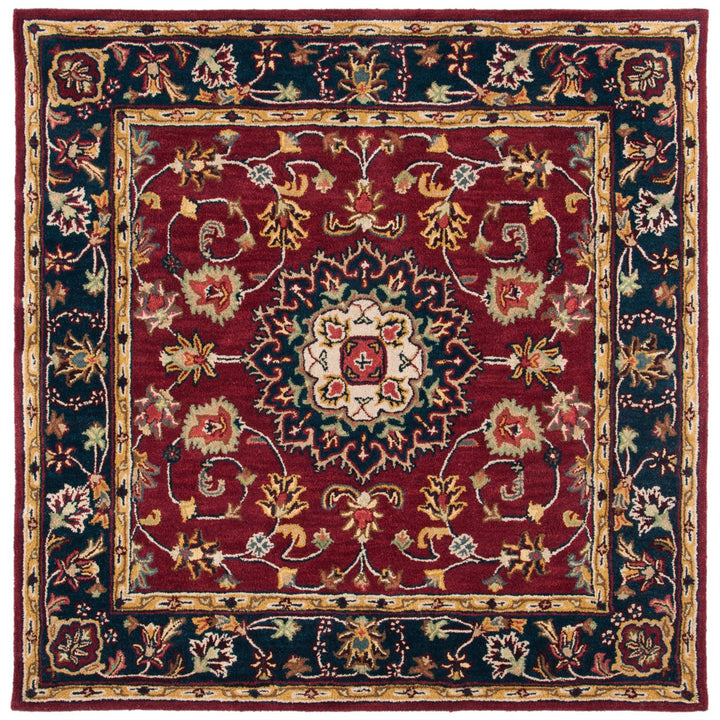 SAFAVIEH Classic CL362A Handmade Burgundy / Navy Rug Image 1