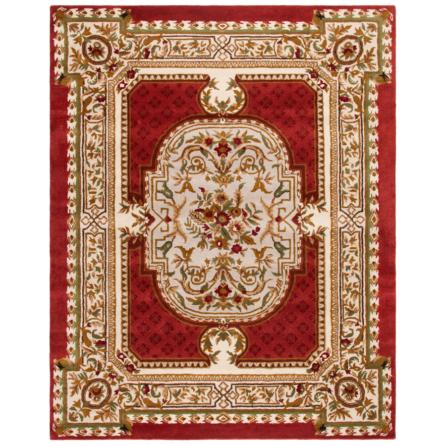 SAFAVIEH CL755A Classic Burgundy Image 1