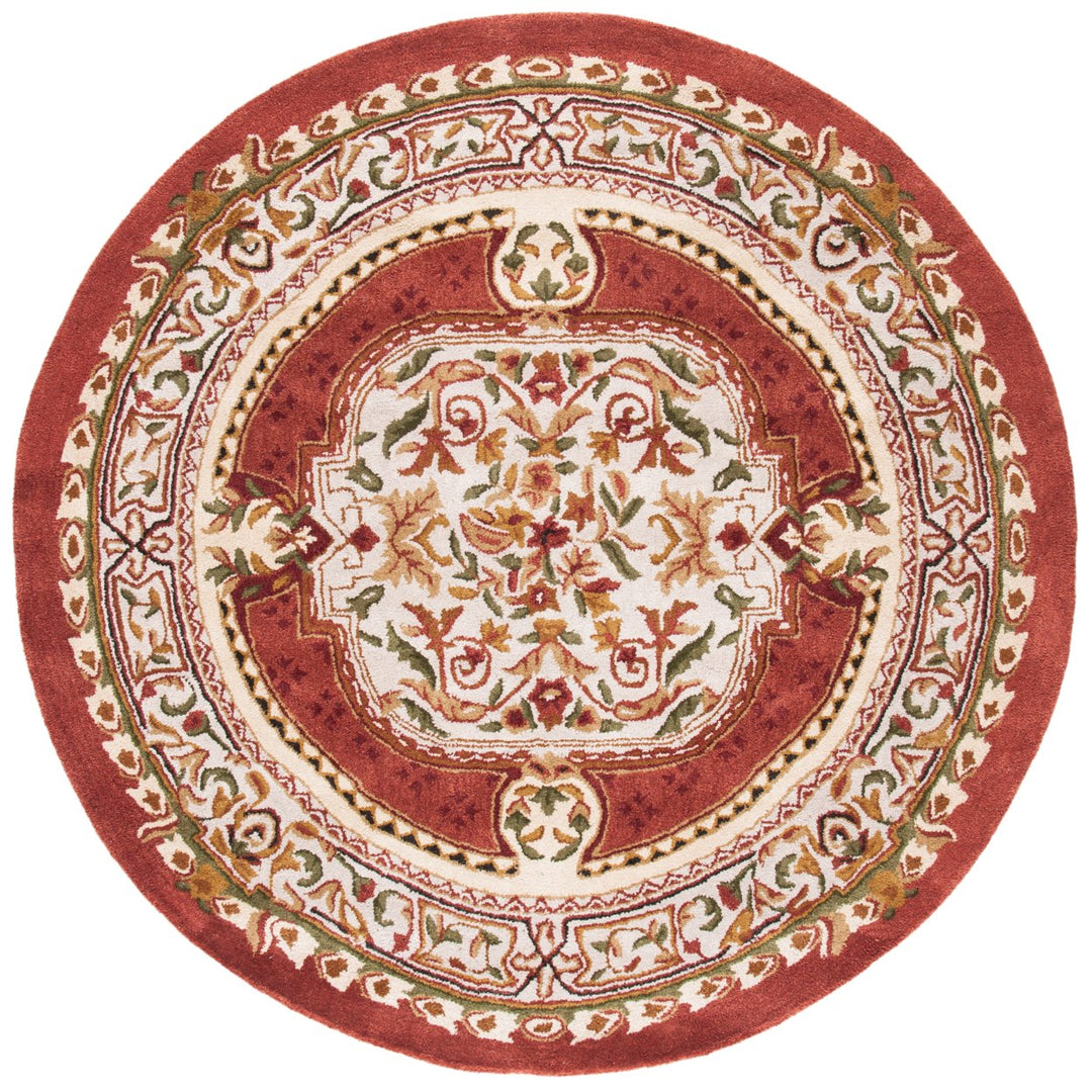 SAFAVIEH CL755A Classic Burgundy Image 1