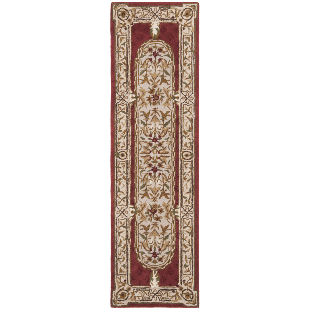 SAFAVIEH CL755A Classic Burgundy Image 3