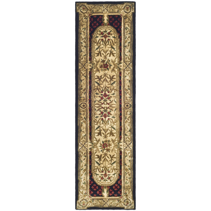 SAFAVIEH Classic Collection CL755B Handmade Black Rug Image 1