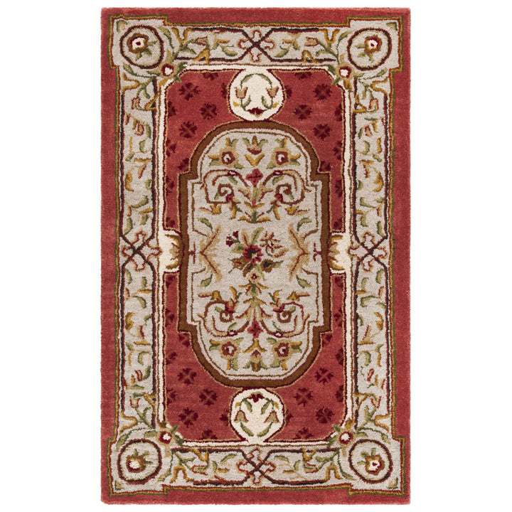 SAFAVIEH CL755A Classic Burgundy Image 5