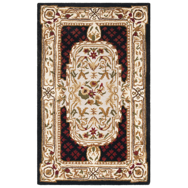 SAFAVIEH Classic Collection CL755B Handmade Black Rug Image 8