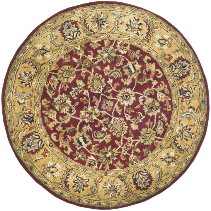 SAFAVIEH Classic Collection CL758C Handmade Red/Gold Rug Image 7