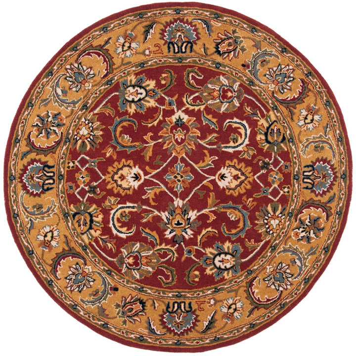 SAFAVIEH Classic Collection CL758C Handmade Red/Gold Rug Image 8