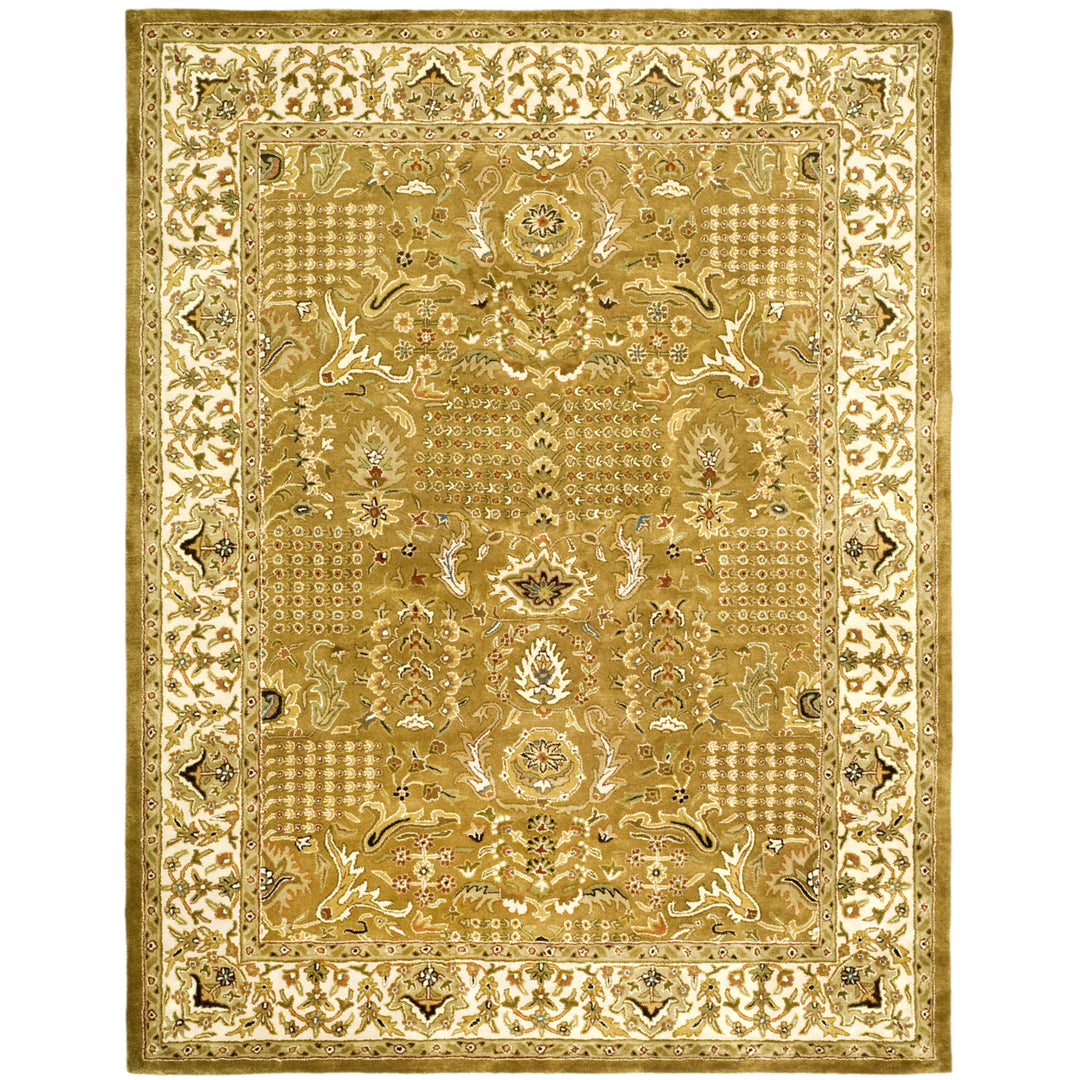 SAFAVIEH Classic CL764A Handmade Gold / Beige Rug Image 1