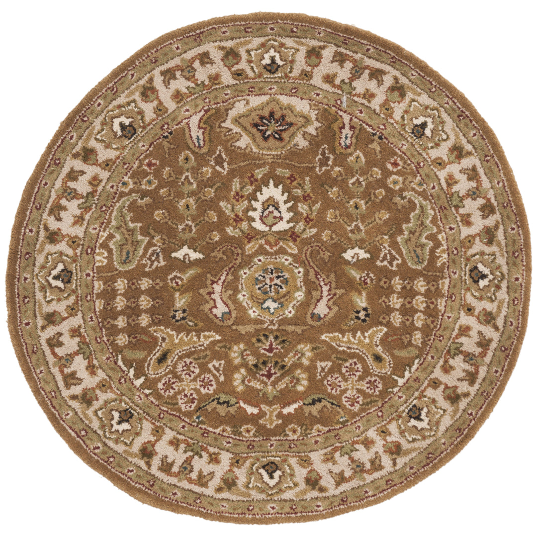 SAFAVIEH Classic CL764A Handmade Gold / Beige Rug Image 4