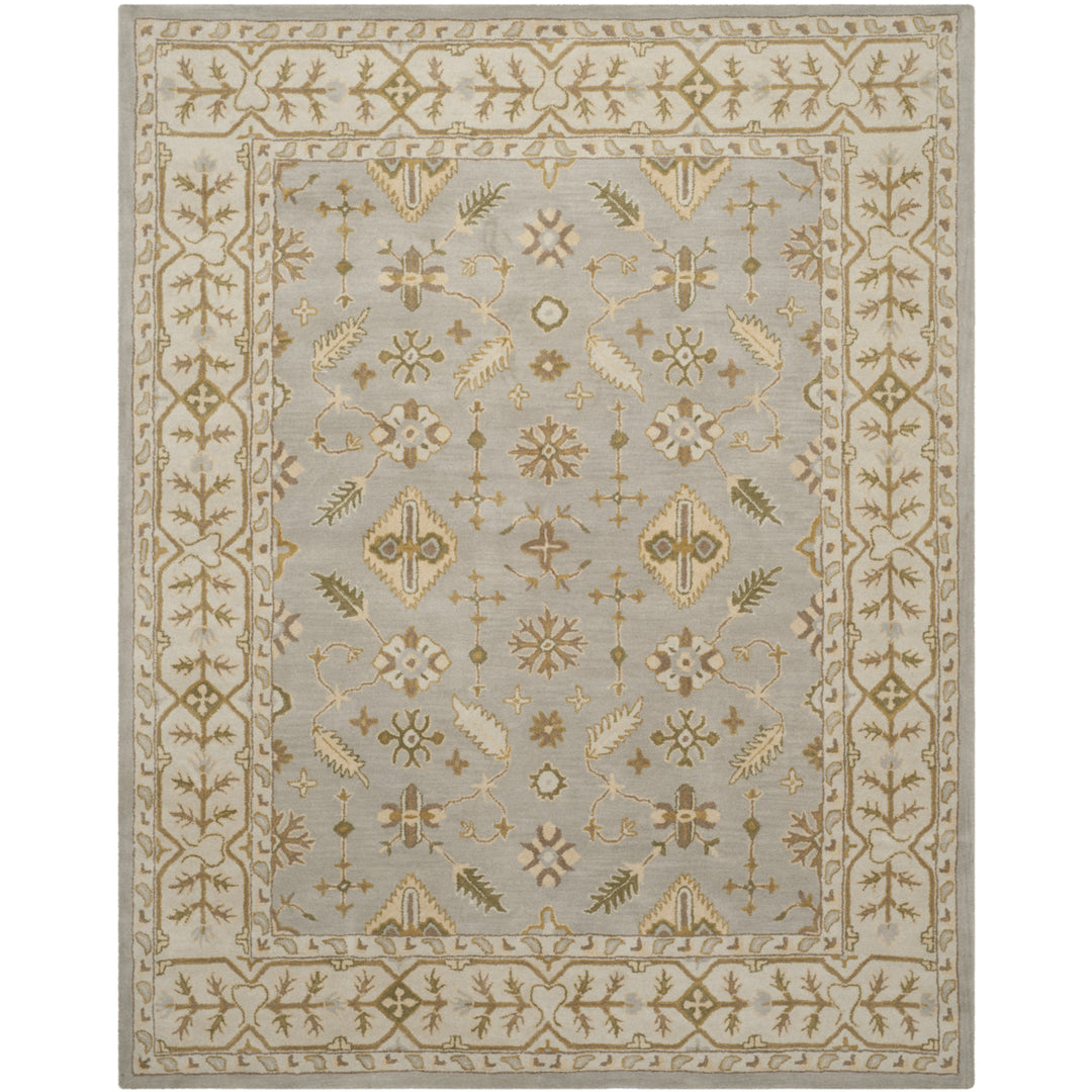 SAFAVIEH Classic CL933A Handmade Light Blue / Ivory Rug Image 1