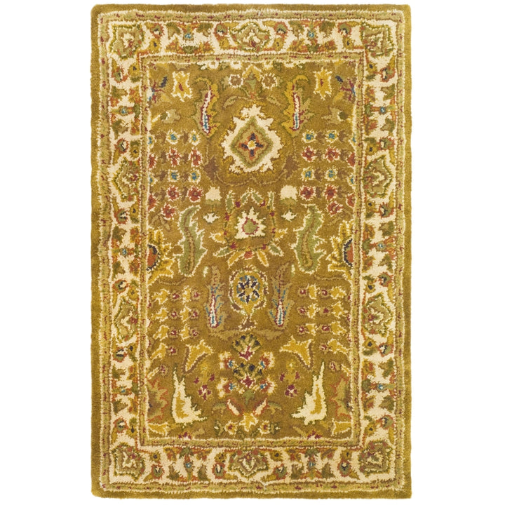 SAFAVIEH Classic CL764A Handmade Gold / Beige Rug Image 7