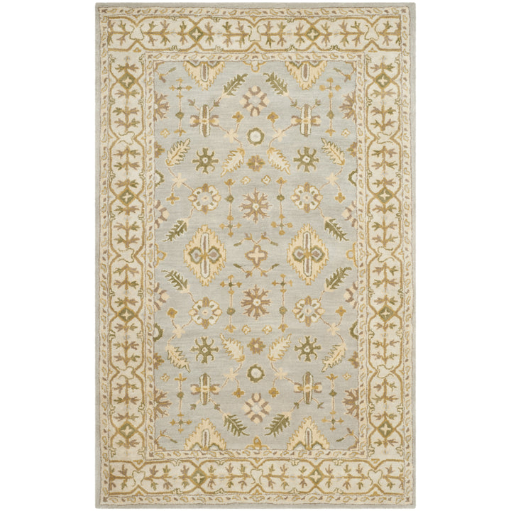 SAFAVIEH Classic CL933A Handmade Light Blue / Ivory Rug Image 10