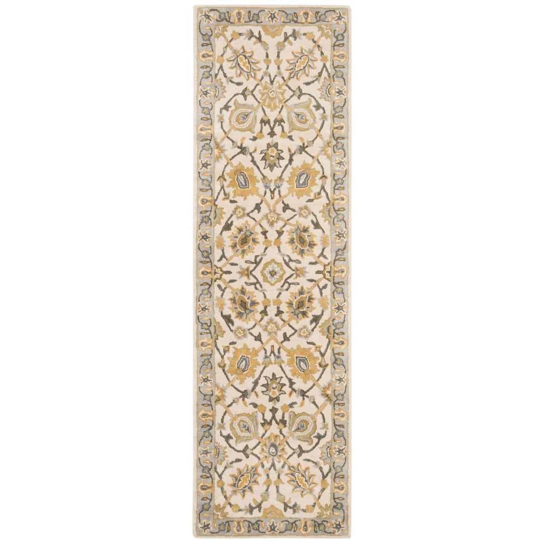 SAFAVIEH Classic CL934B Handmade Ivory / Light Blue Rug Image 1