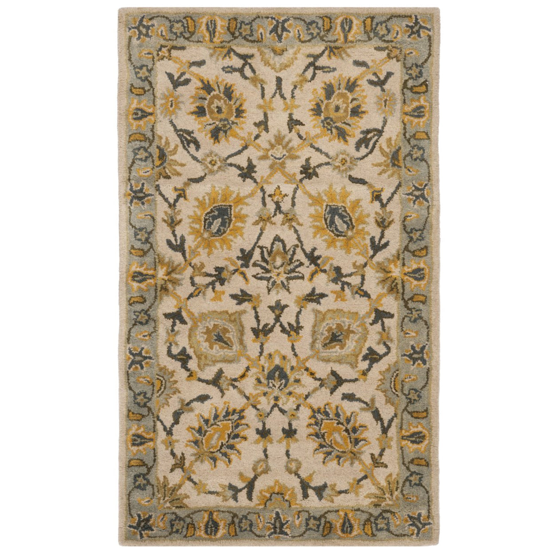 SAFAVIEH Classic CL934B Handmade Ivory / Light Blue Rug Image 1