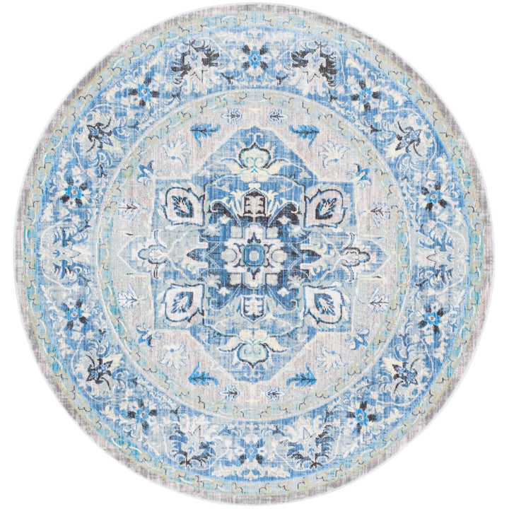 SAFAVIEH Claremont CLR664B Blue / Light Grey Rug Image 1