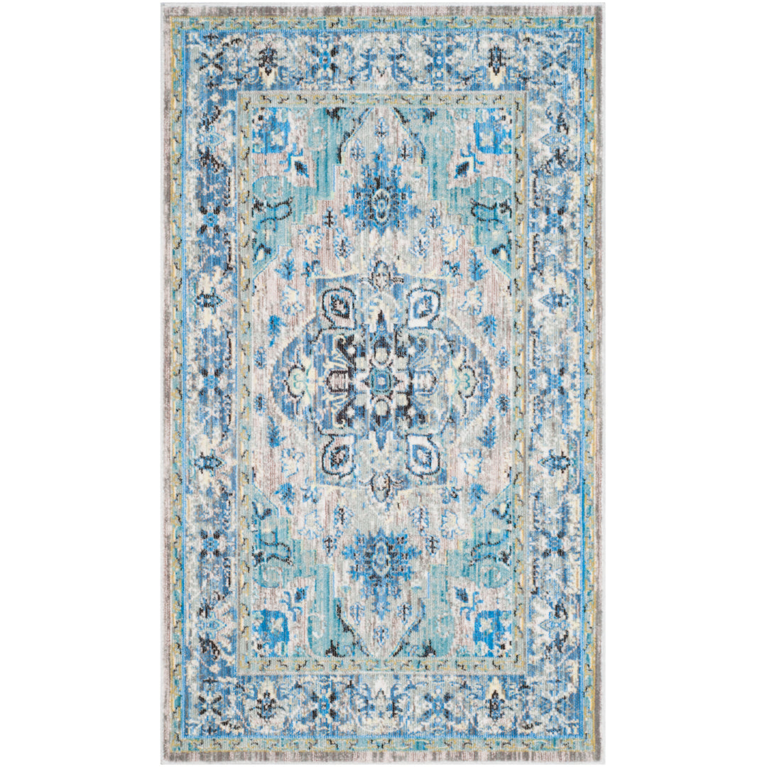 SAFAVIEH Claremont CLR664B Blue / Light Grey Rug Image 1