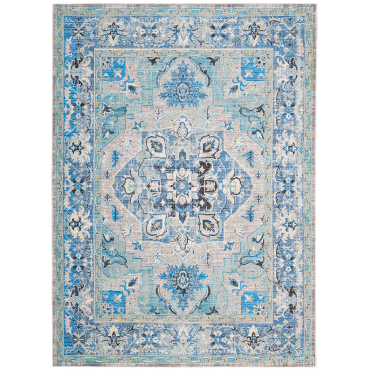 SAFAVIEH Claremont CLR664B Blue / Light Grey Rug Image 9