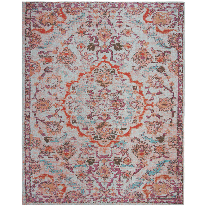 SAFAVIEH Classic Vintage CLV102Q Red / Beige Rug Image 1