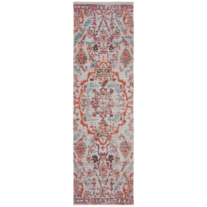 SAFAVIEH Classic Vintage CLV102Q Red / Beige Rug Image 1