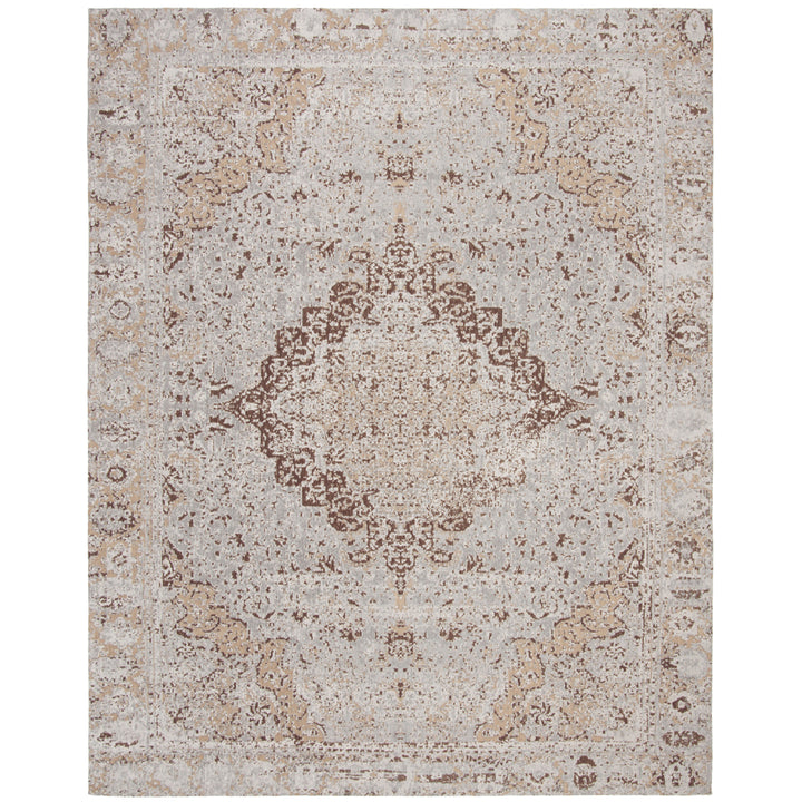 SAFAVIEH Classic Vintage Collection CLV110E Taupe Rug Image 1