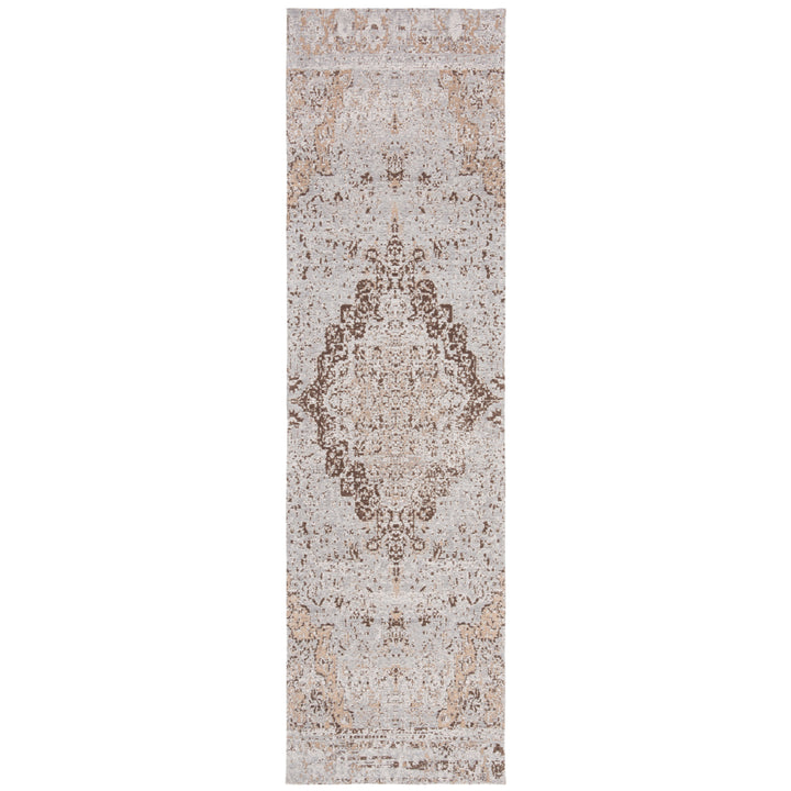 SAFAVIEH Classic Vintage Collection CLV110E Taupe Rug Image 3