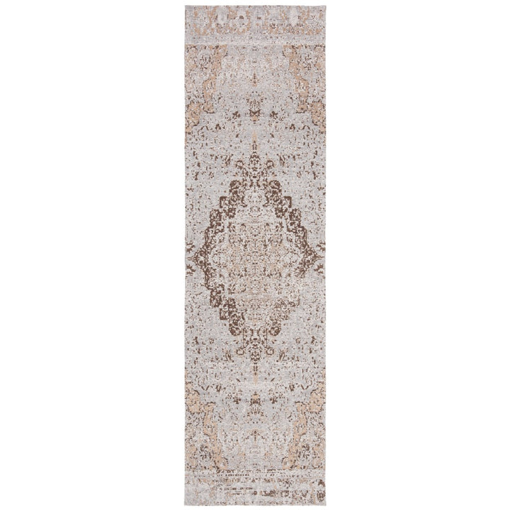 SAFAVIEH Classic Vintage Collection CLV110E Taupe Rug Image 1