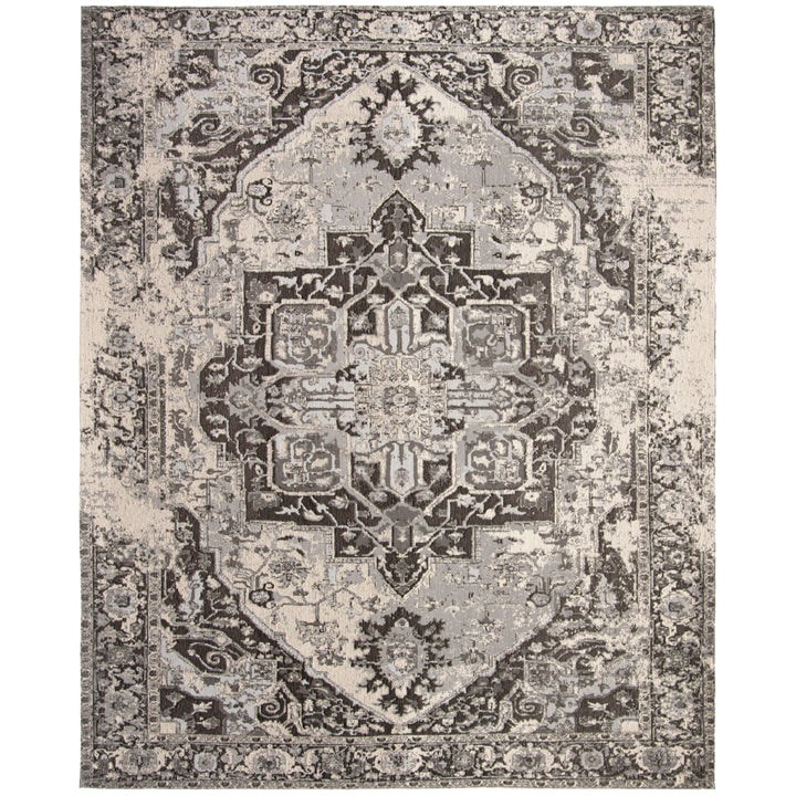 SAFAVIEH Classic Vintage CLV111H Anthracite Rug Image 1