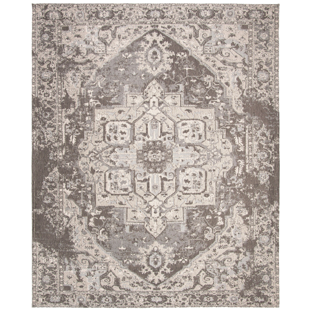 SAFAVIEH Classic Vintage Collection CLV111F Grey Rug Image 1