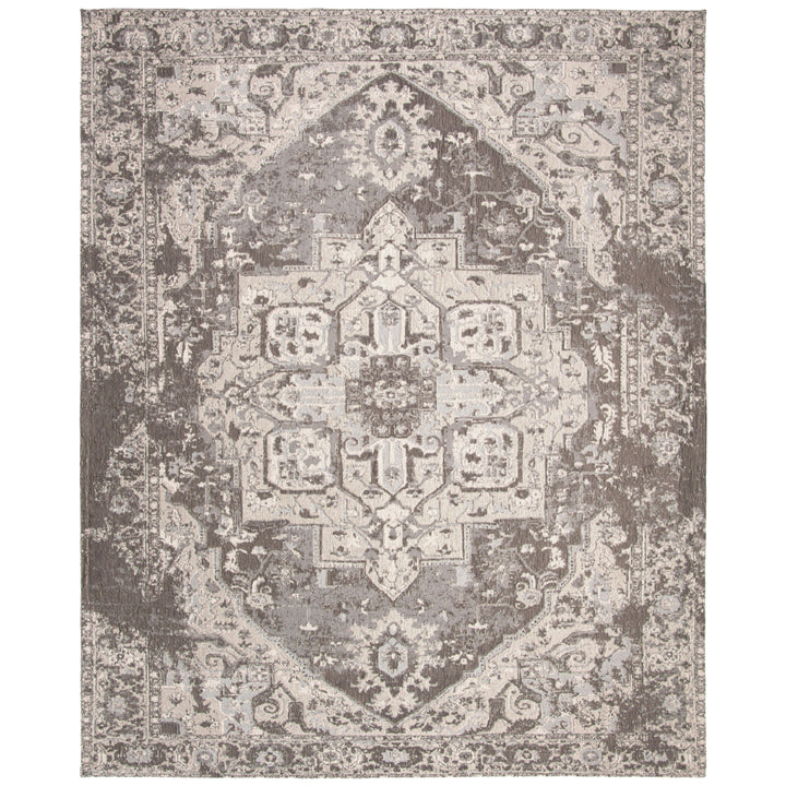 SAFAVIEH Classic Vintage Collection CLV111F Grey Rug Image 1