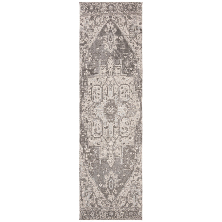 SAFAVIEH Classic Vintage Collection CLV111F Grey Rug Image 3