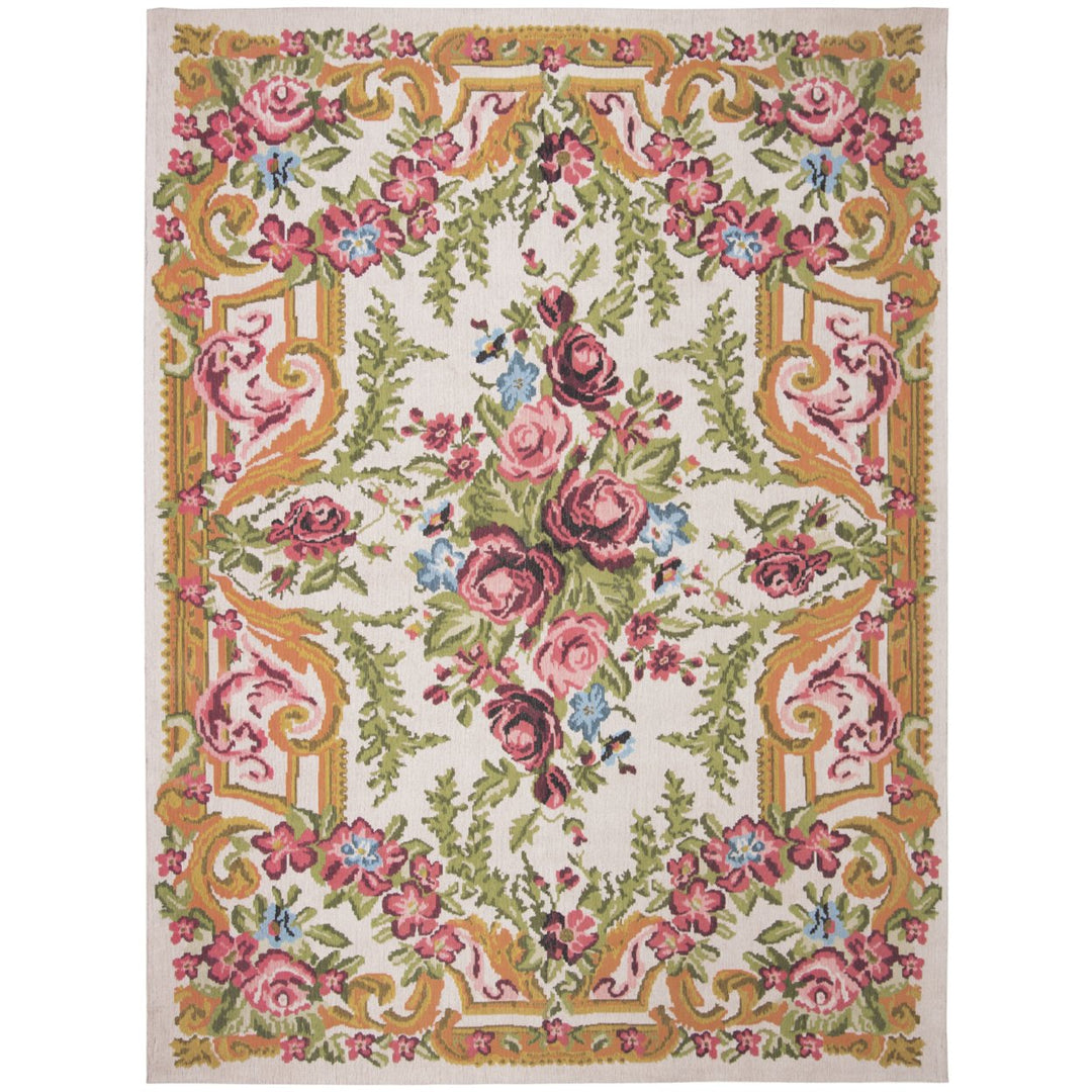 SAFAVIEH Classic Vintage CLV112A Ivory / Rose Rug Image 1