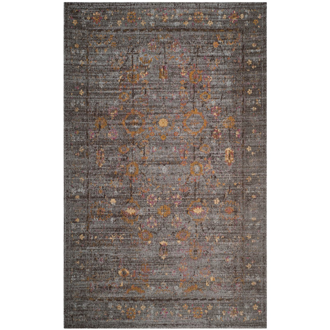 SAFAVIEH Classic Vintage CLV304A Grey / Gold Rug Image 1