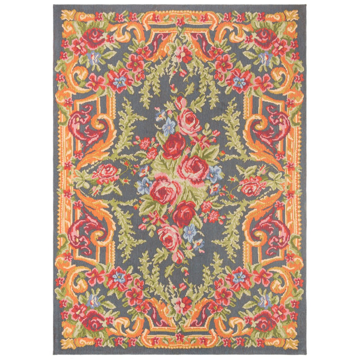 SAFAVIEH Classic Vintage CLV112F Grey / Rose Rug Image 6