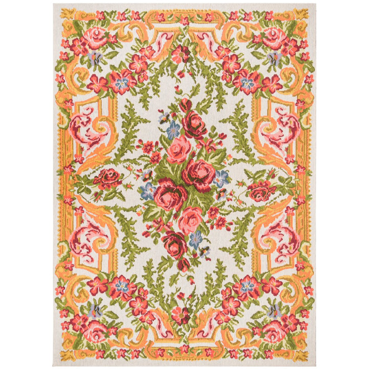 SAFAVIEH Classic Vintage CLV112A Ivory / Rose Rug Image 6