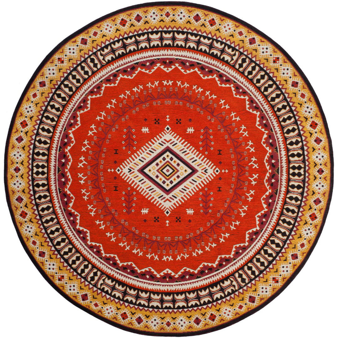 SAFAVIEH Classic Vintage CLV511D Orange / Gold Rug Image 1