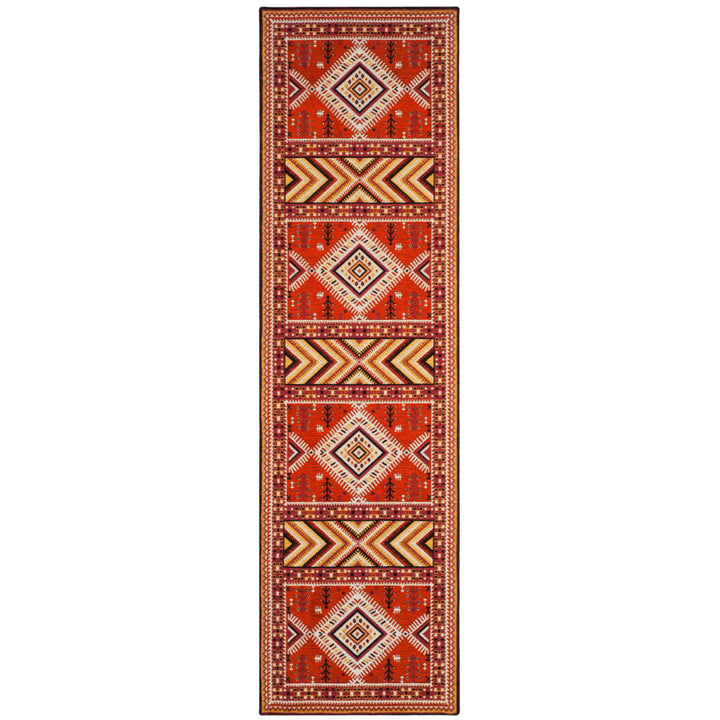 SAFAVIEH Classic Vintage CLV511D Orange / Gold Rug Image 5