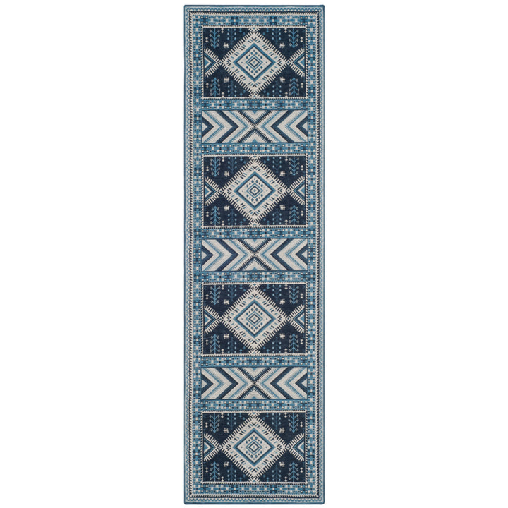 SAFAVIEH Classic Vintage CLV511A Navy / Light Blue Rug Image 5