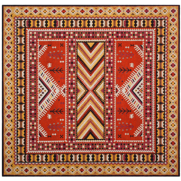 SAFAVIEH Classic Vintage CLV511D Orange / Gold Rug Image 6