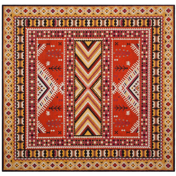 SAFAVIEH Classic Vintage CLV511D Orange / Gold Rug Image 1