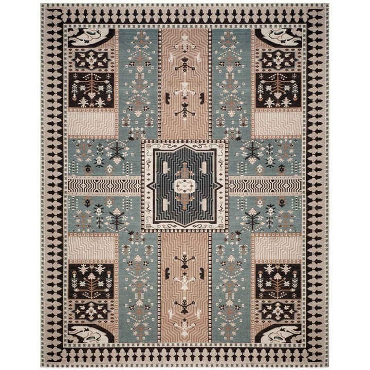 SAFAVIEH Classic Vintage CLV512B Slate / Beige Rug Image 1