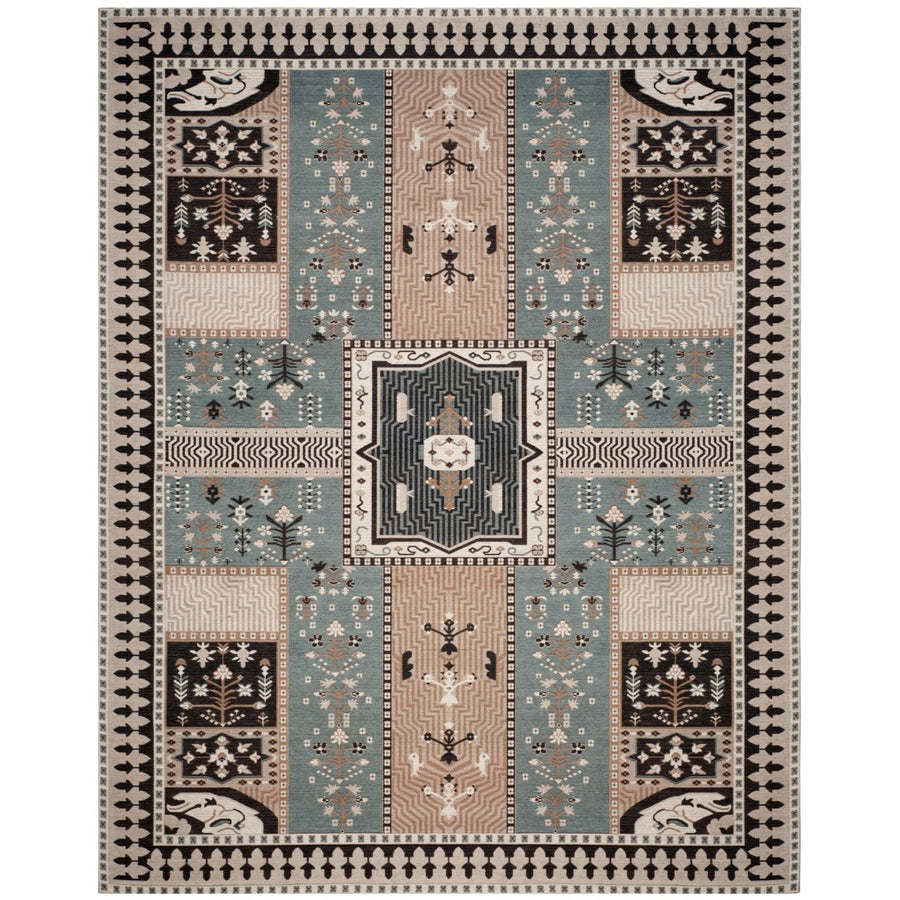 SAFAVIEH Classic Vintage CLV512B Slate / Beige Rug Image 1