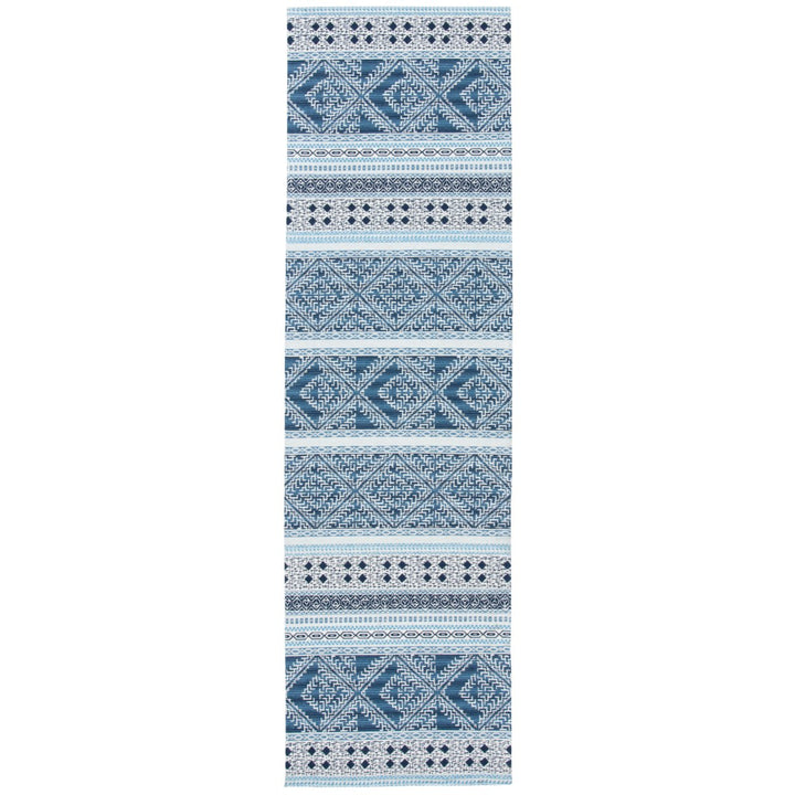 SAFAVIEH Classic Vintage CLV717M Handwoven Blue Rug Image 3