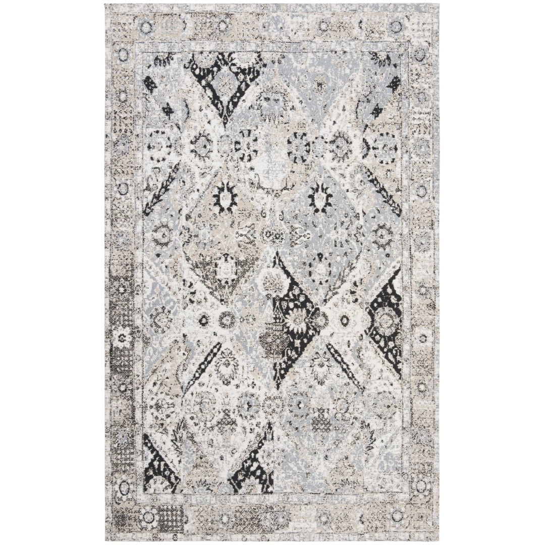 SAFAVIEH Classic Vintage CLV871A Ivory / Silver Rug Image 7