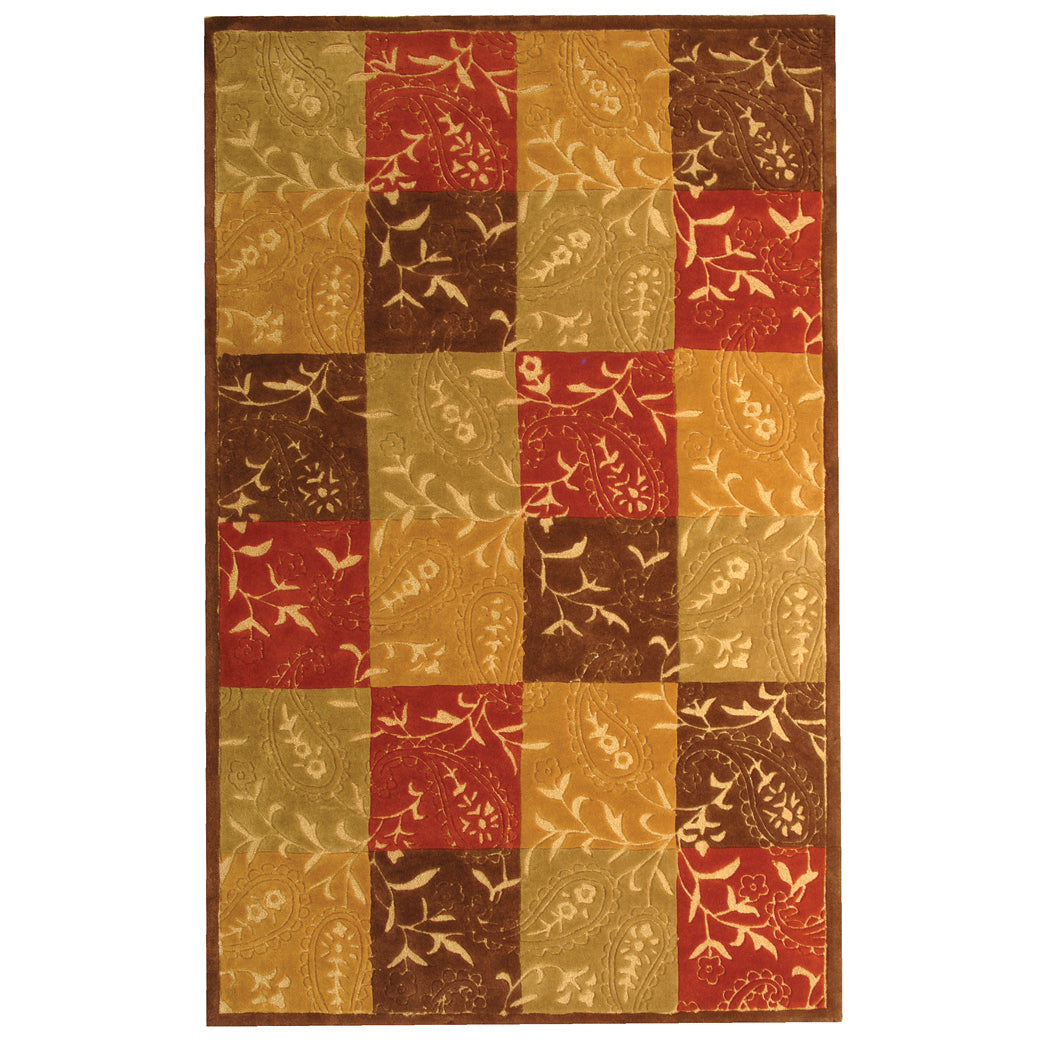 SAFAVIEH Cosmopolitan CM435A Handmade Assorted Rug Image 1