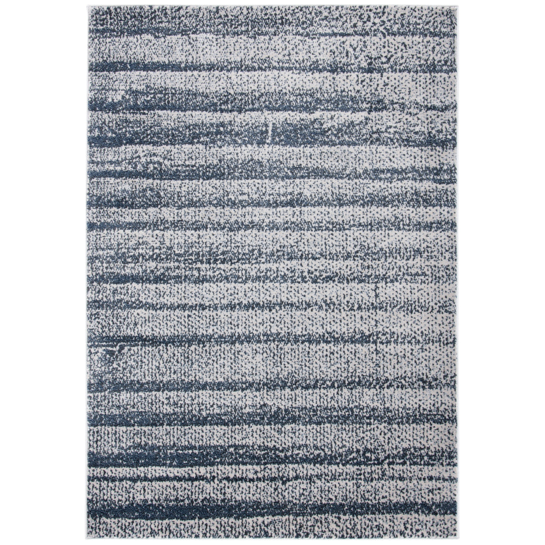 SAFAVIEH Carnegie Collection CNG612N Grey / Navy Rug Image 1