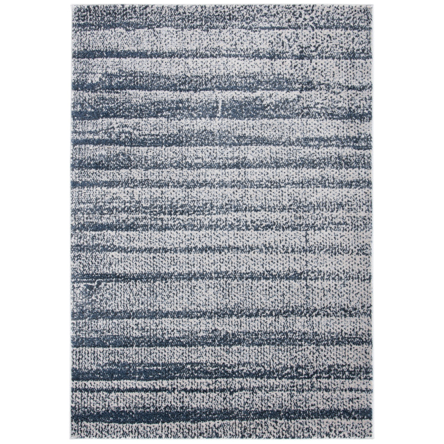 SAFAVIEH Carnegie Collection CNG612N Grey / Navy Rug Image 1